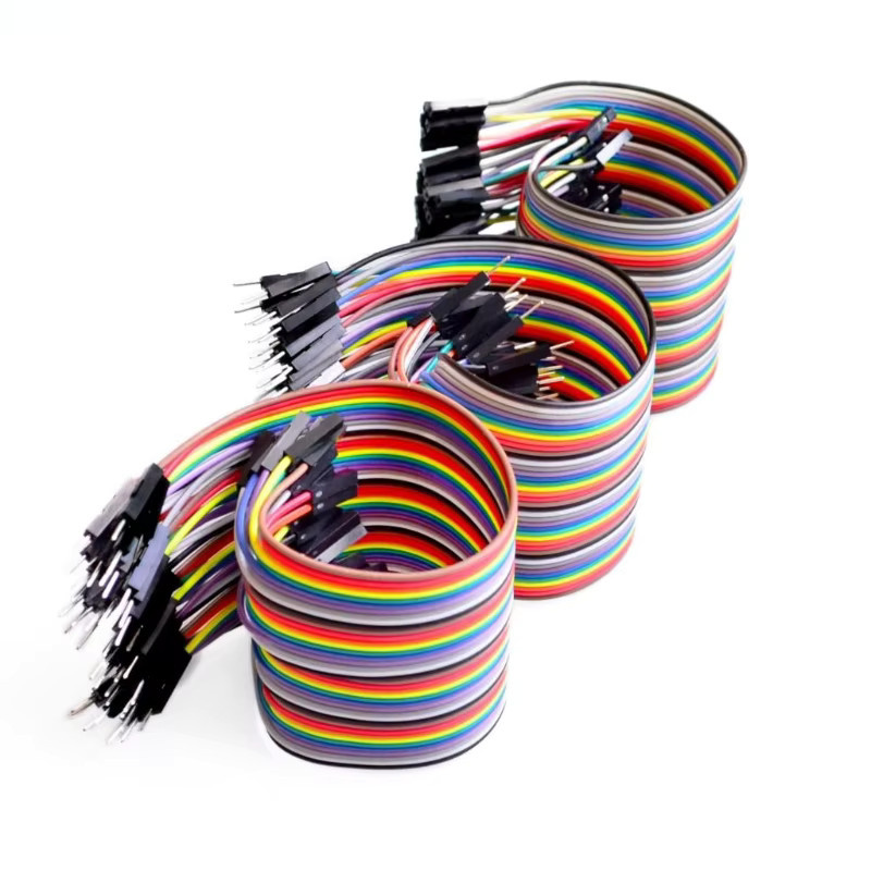Dupont-Linie Anschlusskabel Set für Arduino DIY-Kits, verschiedene Geschlechterkonfigurationen und Längen, Mehrfarbig - Bild 2
