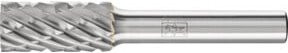 PFERD TOOLS Hartmetall Hochleistungsfrässtift NON-FERROUS Zylinder ZYA in Silber, Durchmesser: 12 mm, Länge: 25 mm, Schaft-Durchmesser: 8 mm für NE-Metalle - Bild 1