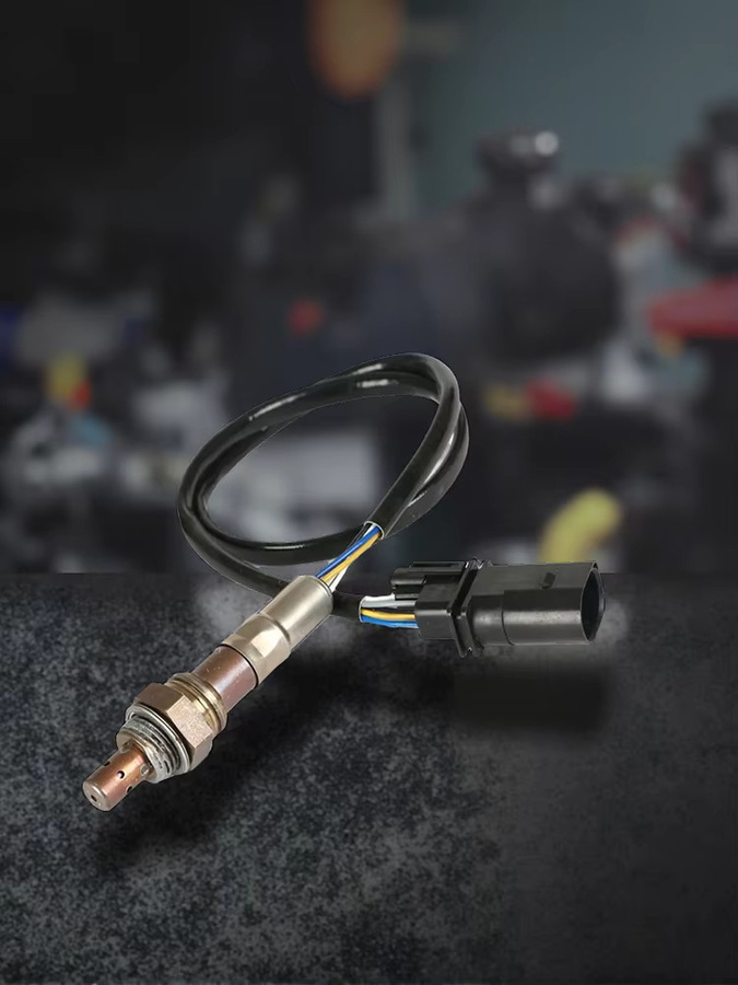 Lambdasonde Sauerstoffsensor VENSILL für VW Polo Stufenheck und Skoda Fabia Combi 6Y2 6Y5 9N, Farbe: Schwarz, 5 Drähte, Vorne - Bild 3