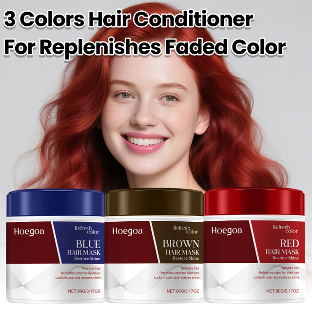 HOEGOA Color Boosting Conditioner Color Depositing Haarmaske, Coloriertes Haar - Bild 1