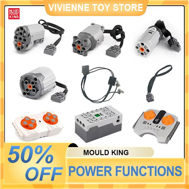 Mould King Upgrade des Motors MOC Servo L M Motor LED-Beleuchtungssatz, Zubehör - Bild 1