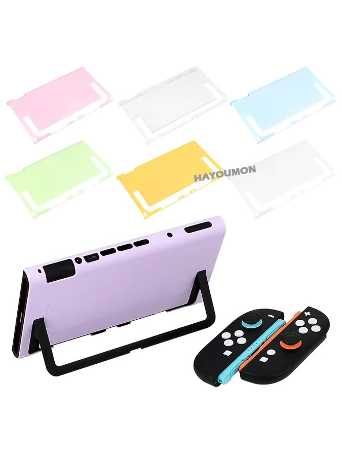 Hayoumon Schutzhülle für Nintendo Switch in Transparent, Hartschalen-PC Gehäuse für deine Konsole - Bild 4