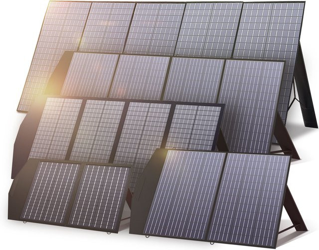 ALLPOWERS Tragbares Solarpanel wasserdicht für Outdoor-Camping und Wohnmobil - Bild 1
