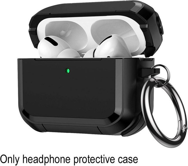 Stoßfeste und kratzfeste Schutzhülle für Apple AirPods Pro 3 mit Schlüsselanhänger - Bild 1