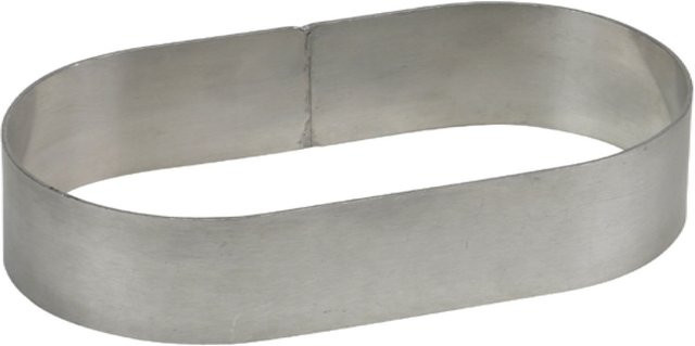 Schneider Tortenring und Stollenring oval in Silber, L: 23,5 cm, B: 10,5 cm, H: 4 cm - Bild 1