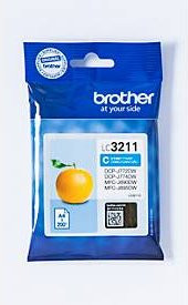Original Brother Tintenpatrone LC-3211C Cyan für Inkjet-Drucker - Bild 2