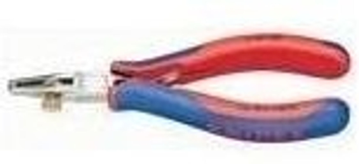 Knipex Elektronik-Abisolierzange mit Mehrkomponenten-Hüllen, Länge: 140 mm - Bild 3