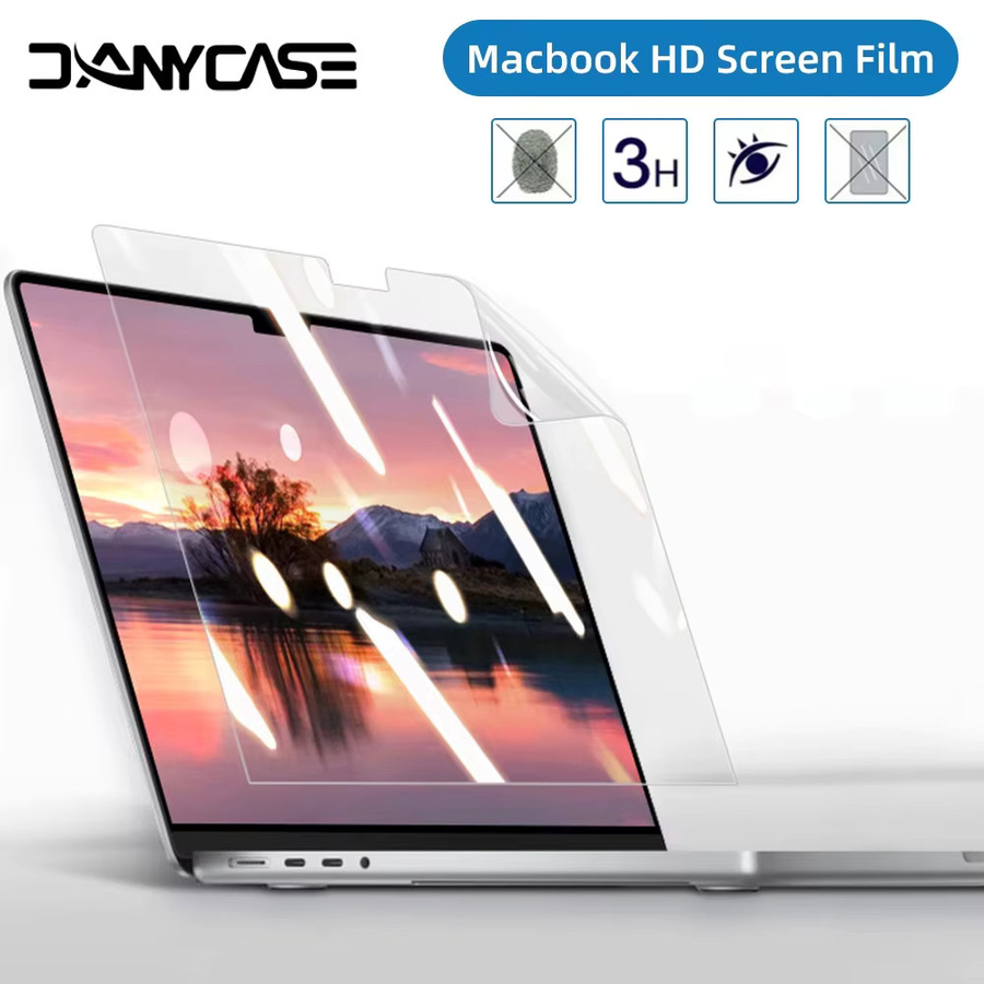 Transparente Displayschutzfolie für Apple MacBook Air und Pro, weiche Schutzfolie für 11, 13, 14, 15 und 16 Zoll Modelle mit Touch Bar und M1/M2 Chips - Bild 5