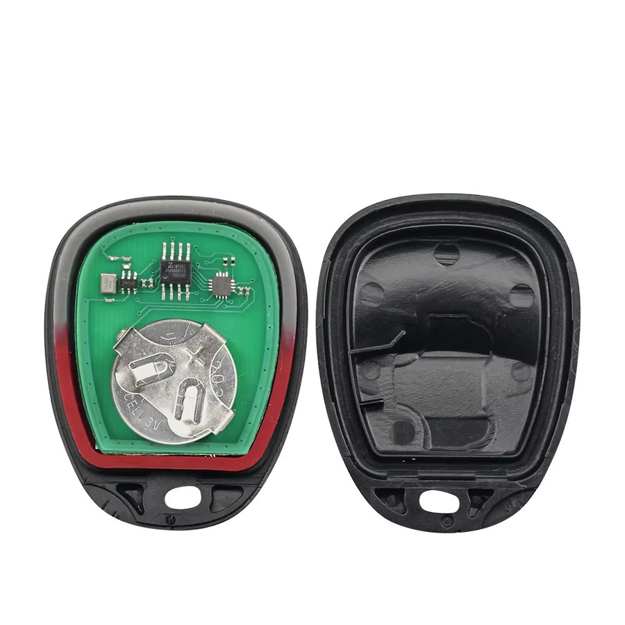 KEYYOU KOBLEAR1XT Keyless Fernbedienung für Chevrolet Silverado Suburban S10 Tahoe und GMC Yukon Sierra, 315MHz, 3/4 Tasten, Schwarz - Bild 2