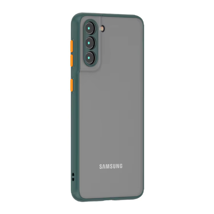 Stoßfeste PC-Handyhülle für Samsung Galaxy A14 A24 A34 A54 A15 A25 A35 A55 5G in Grün mit mattem Hautgefühl - Bild 2