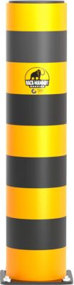 Ampere Rammschutz-Poller Rack-Mammut® Strong aus Kunststoff in verkehrsgelb, Durchmesser: 20 cm, Höhe: 90 cm - Bild 1