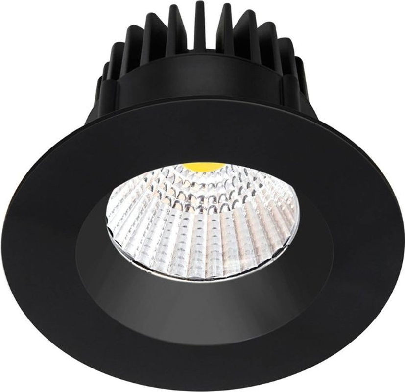 Arcchio Einbaustrahler aryx aus Aluminium in Schwarz mit warmweißem LED-Licht für ein modernes und minimalistisches Design - Bild 1