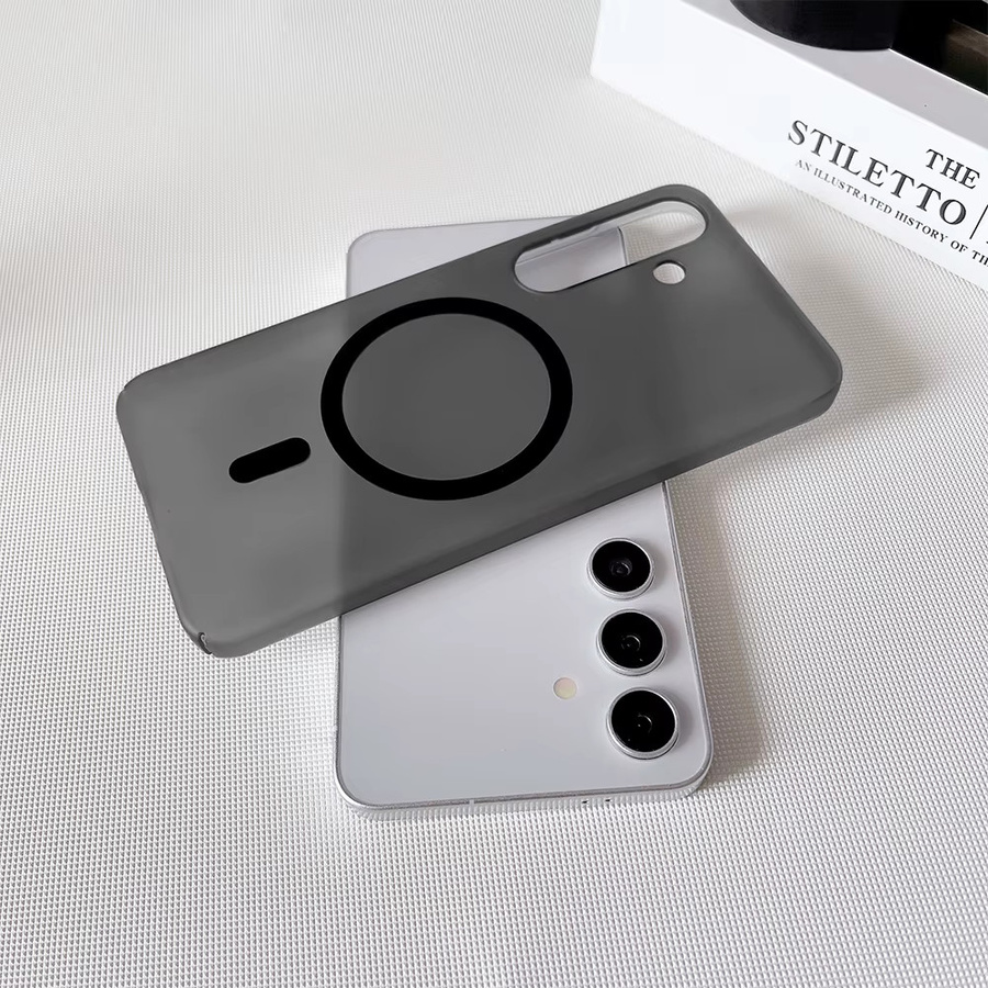 Magnetische Handyhülle in Transparent Matt für Samsung Galaxy S26 Ultra, S26 Plus, S26 Edge mit kabelloser Ladefunktion - Bild 4