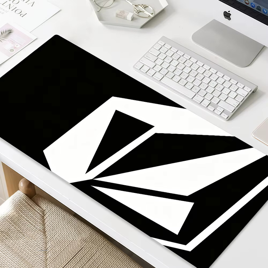 Volcom Mauspad Schwarz rutschfest mit Lockedge-Funktion für Gaming und Büro - Bild 2