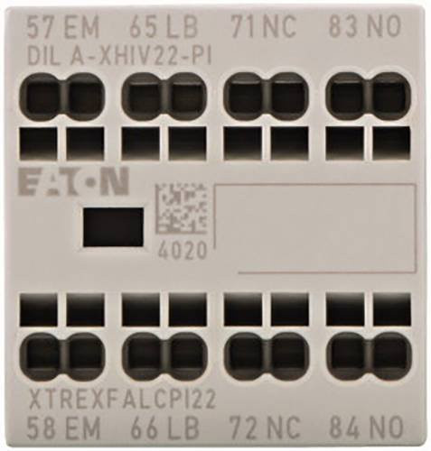Eaton Hilfsschalterblock DILA-XHIV22-PI mit 2 Schließern und 2 Öffnern 4A - Bild 1