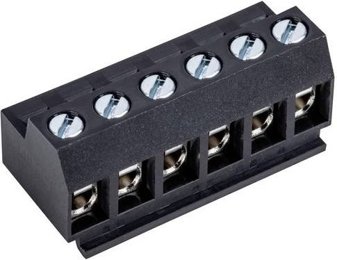 PTR Hartmann Leiterplattensteckverbinder Schwarz mit 11 Polen und 5,00 mm Rastermaß - Bild 1