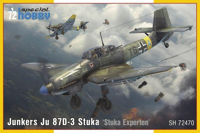 Special Hobby Junkers Ju 87D-3 Stuka ´Stuka Experten´, Modellbau, 1:72 - Bild 1