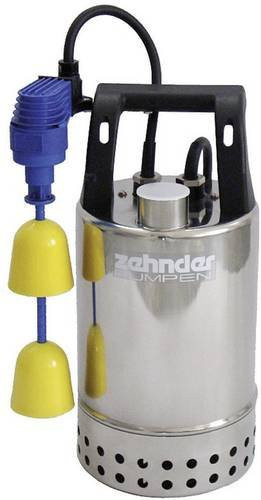 Zehnder Pumpen E-ZW 50 KS-2 Schmutzwasser-Tauchpumpe aus Edelstahl in Silber mit 7500 l/h und 7,5 m Förderhöhe - Bild 1