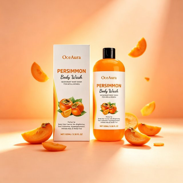 OceAura Persimmon Duschgel, 100 ml, Unisex - Bild 1