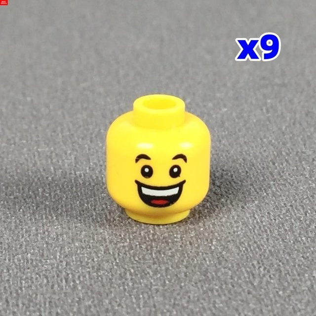 Yiran toy Zeitloser Lächeln Lachen Ausdruck Figur Kopf, 9-teiliges Set, ab 6 Jahren - Bild 1