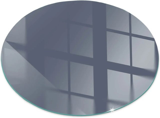 Tulup Runde Glasbodenplatte für Kaminöfen in Marine Blau, Durchmesser: 70 cm - Bild 1