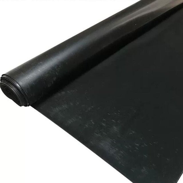Glattes Gummituch von SPExpressDIY in Schwarz für Siebdruckmaschinen und Belichtungseinheiten, Breite: 95 cm, Tiefe: 125 cm, Dicke: 1,2 mm - Bild 1
