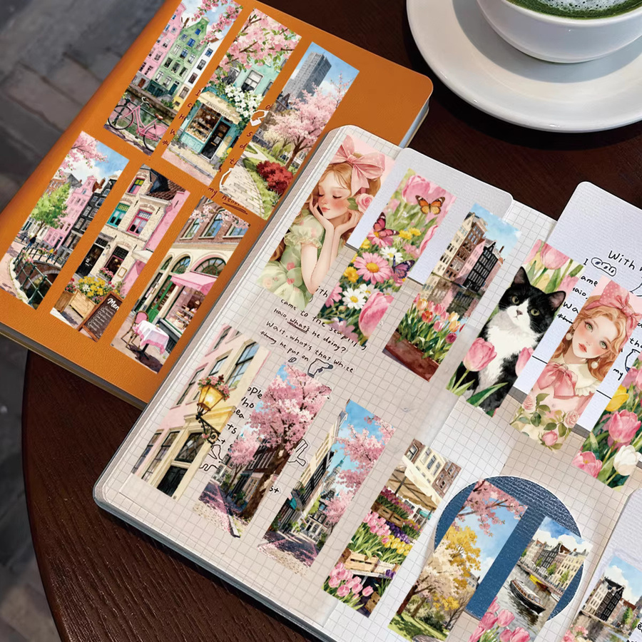 Etori Life Floral City Collage-Aufkleber, 25 Stück, Multicolour, Scrapbooking-Zubehör aus Papier - Bild 2