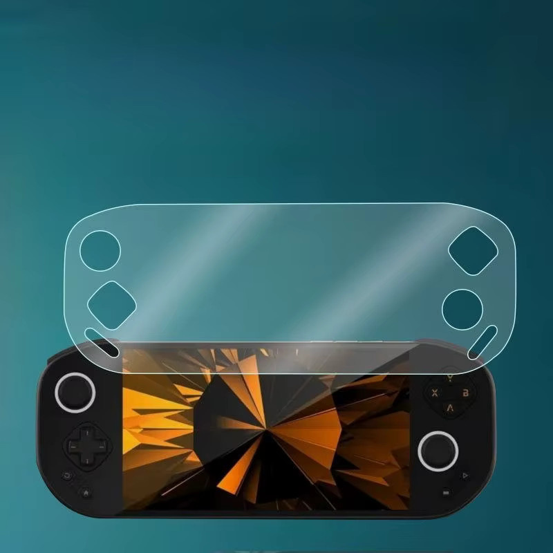 MangMi Pocket Max 7 Zoll Gaming Handheld Displayschutzfolie aus PET-Weichfolie transparent - Bild 2