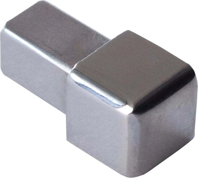 Dalsys Endstück Quadratprofil 8mm aus Edelstahl in Silber poliert - Bild 1