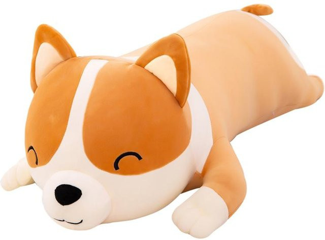 Yiran Health & Beauty Shiba Inu Hundepuppe, Plüsch, 60cm - Bild 1
