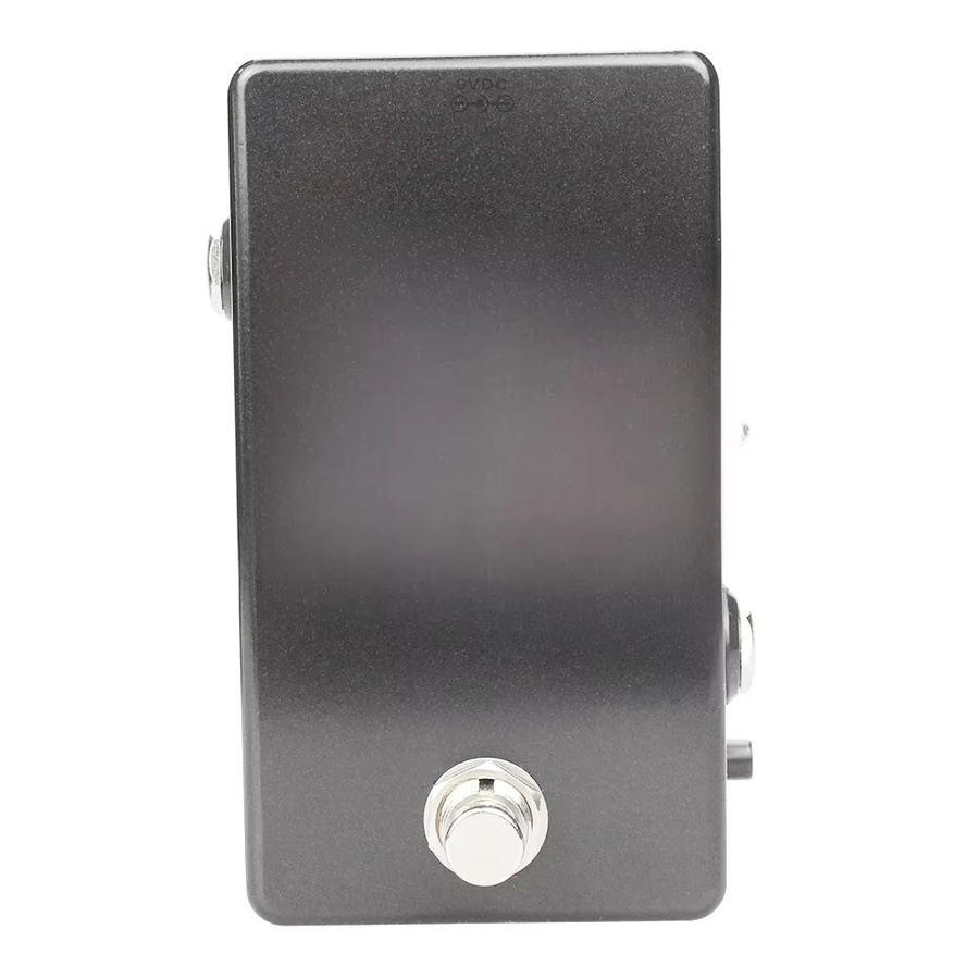 Demonfx 66(33) Booster Gitarreneffektpedal Clean Pramp Boost mit Verstärkerkanalschalter in Schwarz - Bild 1