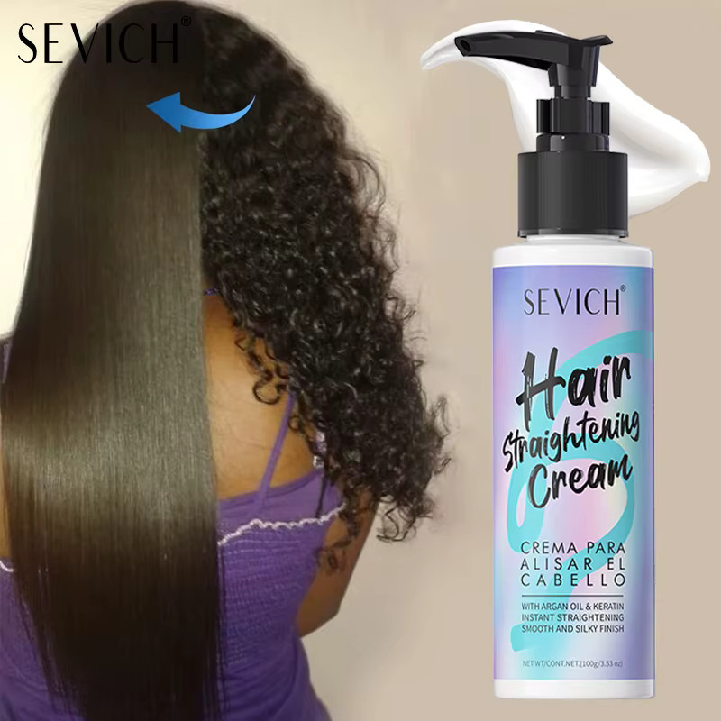 Sevich Keratin-Haarglättungscreme, 100 ml, für lockiges und strapaziertes Haar - Bild 2