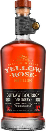 Yellow Rose Outlaw Bourbon Whisky, USA, 46% Vol., 0,7 l