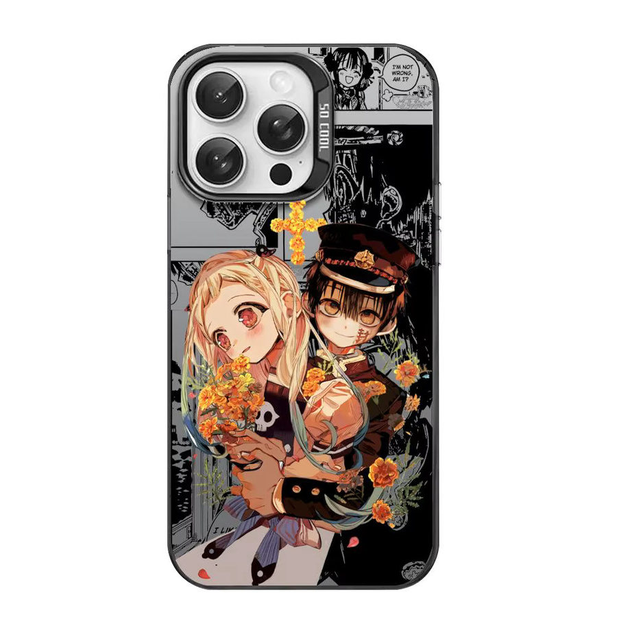 Jibaku Shounen Hanako-kun Handyhülle Matte Laser Aurora für iPhone 17 16 15 14 13 12 11 Pro Max Air in Multicolour - Bild 4