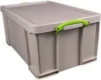 Really Useful Box Aufbewahrungsbox Recycling Grau 64 l - Bild 1