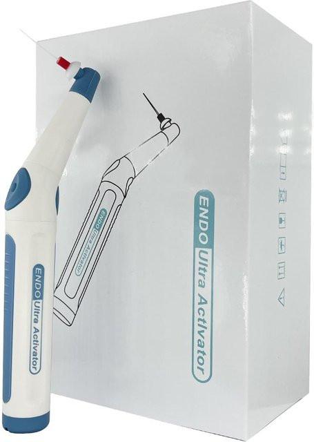Crowner Endo Ultra Activator Kabelloser Ultraschall-Aktivator, Weiß/Blau - Bild 1