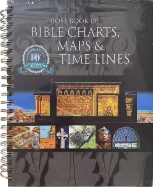 Bibeldiagramme Spiralnotizbuch mit Reise- und Landschaftsdesign in Multicolour für Planung und Journaling - Bild 1