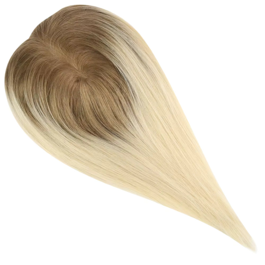 Moresoo Echthaar-Clip-in-Haarteil für Damen, 50,8 cm, 150 % Dichte - Bild 5