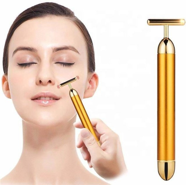 CAMMUO Elektrischer Gesichtslifting-Stick aus Roségold, Unisex - Bild 1