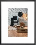 Hama Bilderrahmen Sevilla Schwarz B: 21,0 cm, H: 29,7 cm - Bild 1
