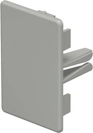 OBO Bettermann Endstück Stein-Grau B: 4 cm, H: 6 cm, 10 Stück - Bild 1