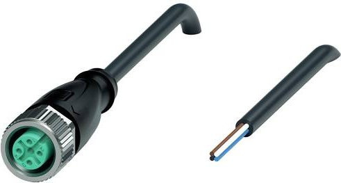 Pepperl+Fuchs 239998-100023 Sensor-Aktor-Steckverbinder konfektioniert, schwarz, 4 Polzahl, Länge: 1 m - Bild 1