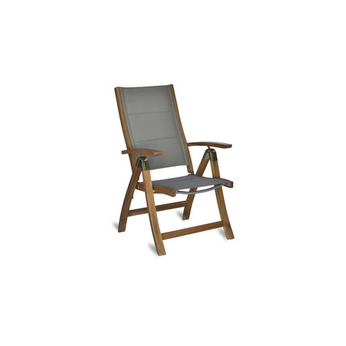 Merxx Gartenmöbel-Set Acapulco 7-teilig aus Akazienholz und Textil in Grau - Bild 2