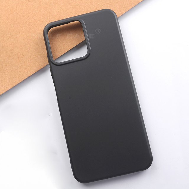 Schwarze Silikon Schutzhülle für ZTE Axon 50 Lite (6,6 Zoll) - Bild 1