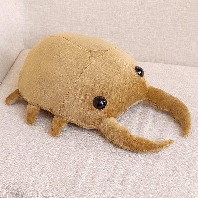 Kreative Simulation Insekten Plüschtiere, Käfer Kissen, hellbraun, ab 12 Jahre - Bild 1