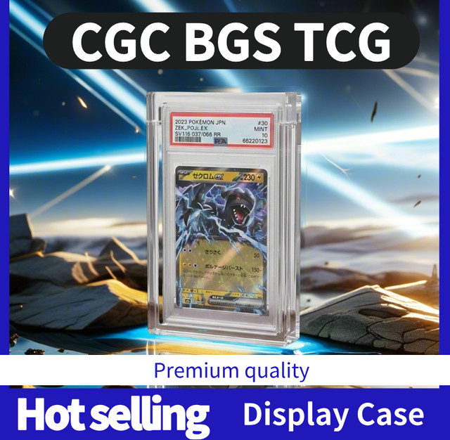 Magnetischer Acryl-Ständer für PSA CGC BGS Graded Card Display Case transparent - Bild 1