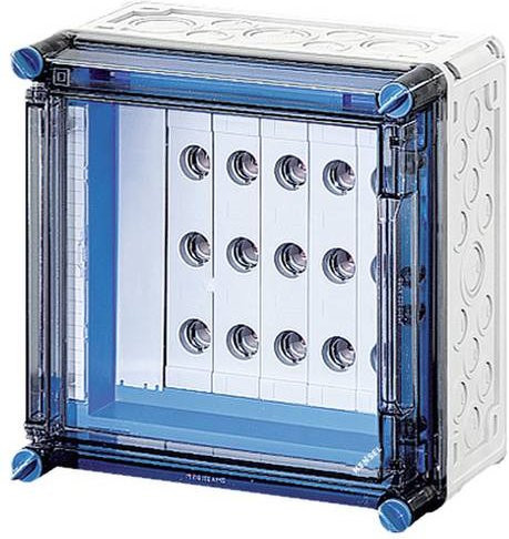Hensel Sicherungshalter 63A Verteilerdose aus Kunststoff in Weiß - Bild 1
