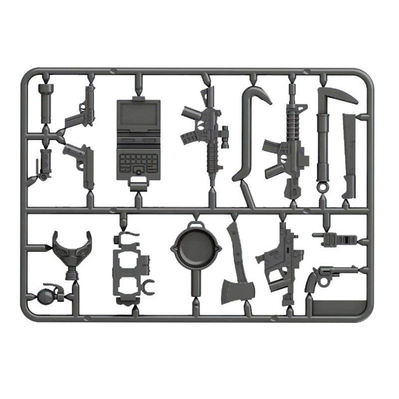 Yiran toy Mini Actionfiguren SWAT Einheiten Bausteine Set - Bild 3