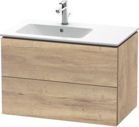 Duravit L-Cube Waschtischunterschrank Wandmontage in Ei Marmor, B/H/T: 82 x 55 x 48,1 cm - Bild 1