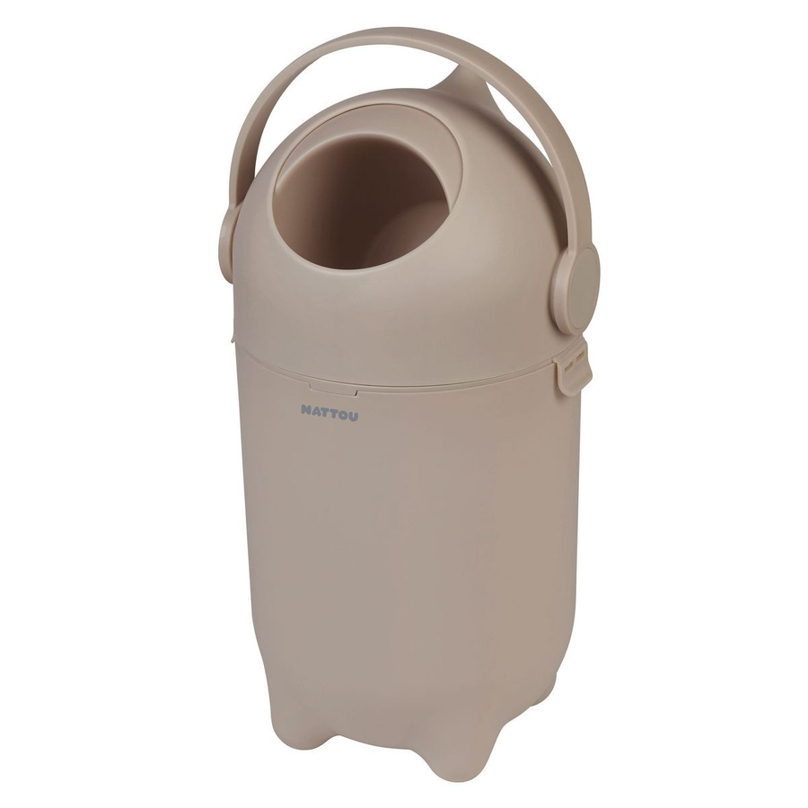 Nattou Windeleimer Dropy mit Geruchsfilter in Taupe/Beige/Braun - Bild 1